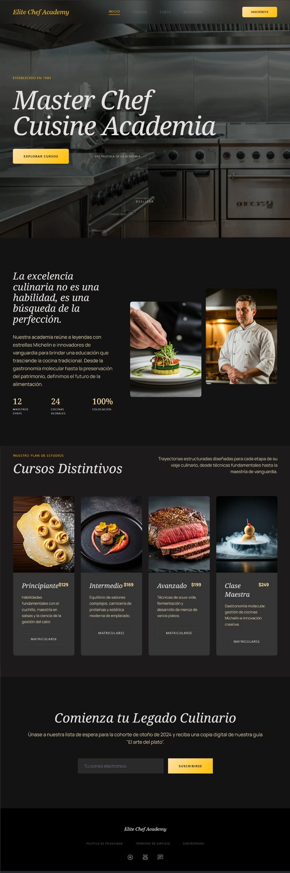Cursos de Chef